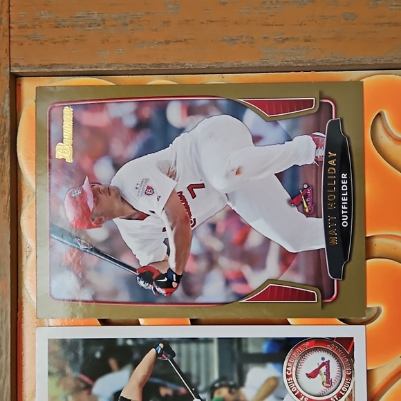 Topps Saint Louis Cardinals  Matt Holliday#98/US242/122/125/320 5pk - Picture 6 of 11
